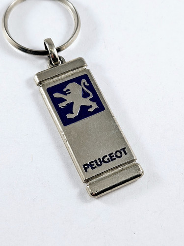 PORTE-CLES - PEUGEOT Métal 2000s - Meinau - 206 207 208 306 307 406 407 607 807 - Imagen 1 de 2