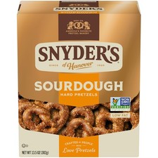 Snyder's of Hanover Pretzels, Sourdough Hard 13.5 Ounce (Pack 1)
