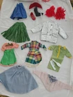 Vntg Barbie Tammy Tressy Ellie Doll Clothes Grass Skirt, Snap Dash Misc Lot