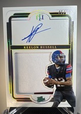 2025 National Treasures Collegiate Keelon Russell Patch Auto Gold 5/10 Alabama