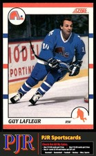 Guy Lafleur 1990-91 Score American #290 Quebec Nordiques