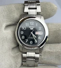 Vintage Seiko 5 Automatic Men's Watch Day-Date Japan