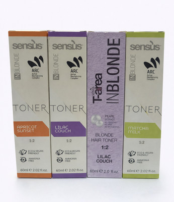 Sens.us InBlonde Toner Haarfarbe 60ml Ammoniakfrei Vegan Blond Sensus  F120