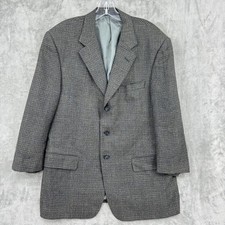 Monsieur Givenchy Sport Coat Mens 40S Worsted Wool Notch Collar Business Classic