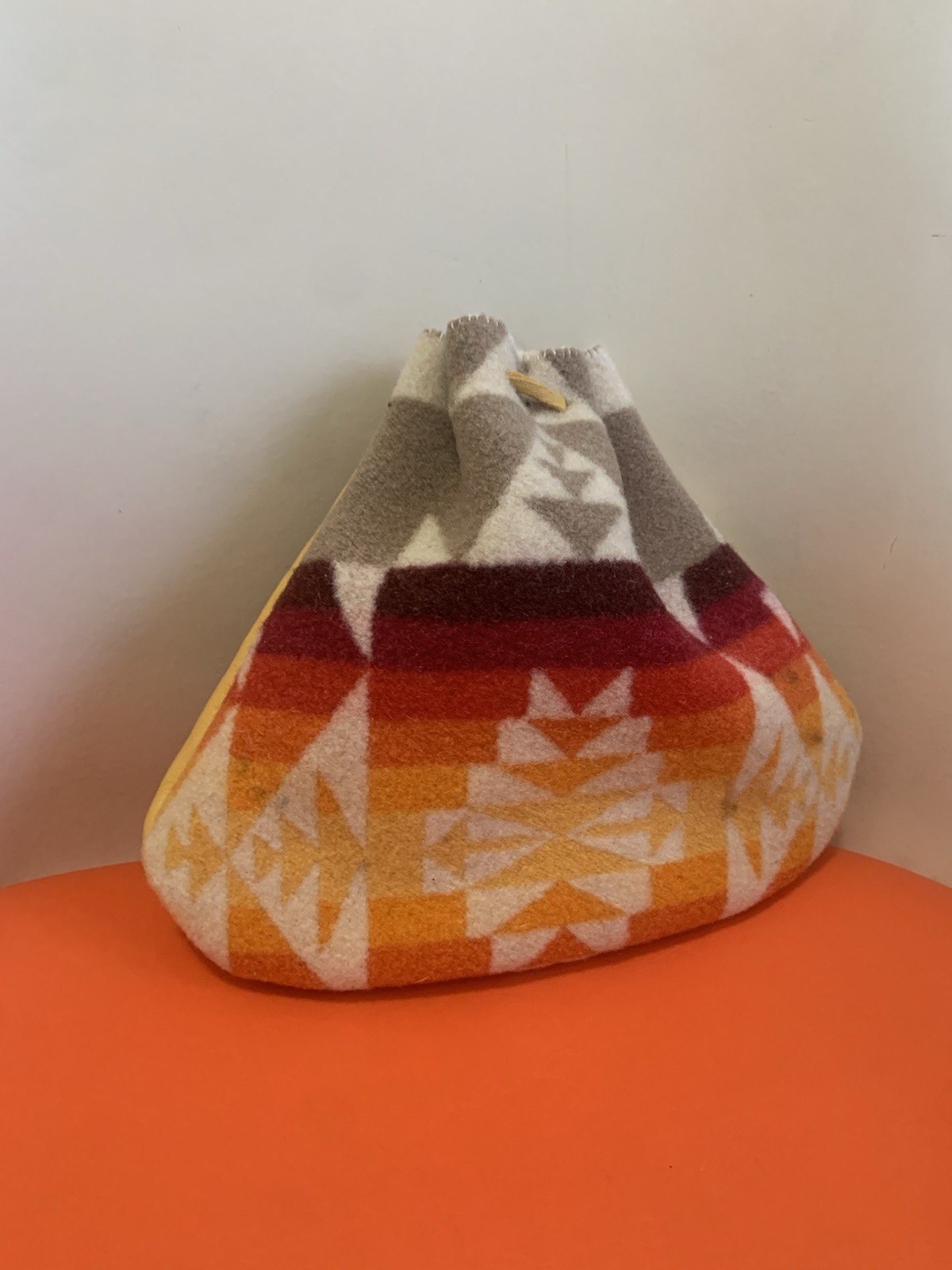 Buckskin & Pendleton Wool Drawstring Pouch - image 2