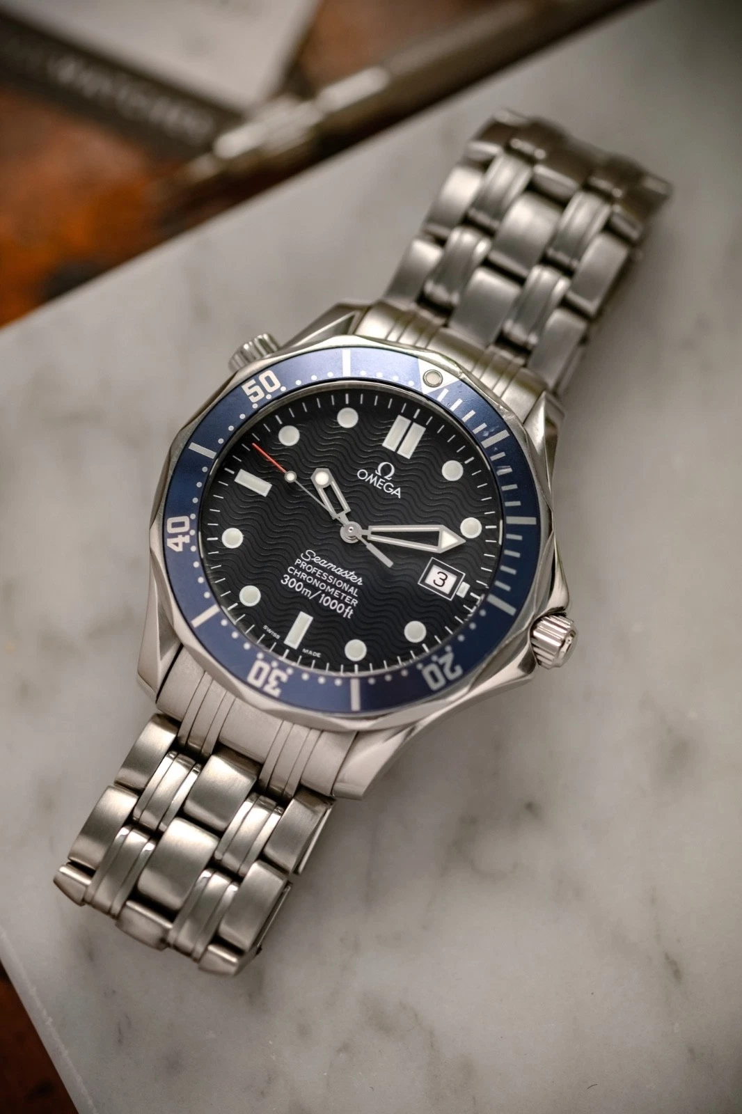 Omega — Omega Seamaster Diver 300M Automatic 41mm, Ref. 2531.80.00, blue dial