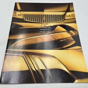 Original 1995 Lincoln Sales Brochure