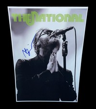 MATT BERNINGER SIGNED 12x18 THE NATIONAL BAND POSTER SINGER AUTOGRAPH PROOF 7