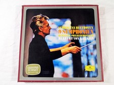 Beethoven Karajan coffret 9 symphonies Deutsche Grammophon 1962
