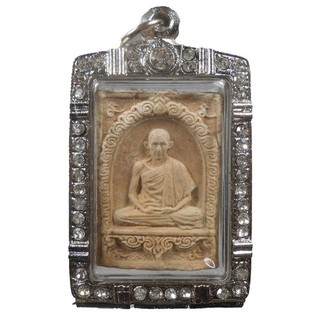 PERFECT! OLD BUDDHA AMULET LP KASEM HOT PENDANT VERY RARE FROM SIAM !!!