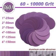 Wet  Dry Sanding Discs 25mm-150mm Sandpaper Hook and Loop Pads 60-10000 Grit