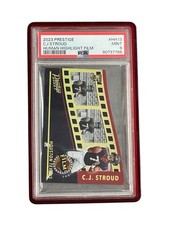 2023 Panini Prestige Football C.J. Stroud Human Highlight Film Rookie #HH-13 PSA