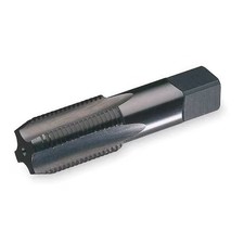 Widia 16355 Pipe Tap, 1/4"-18, Taper, 4 Flutes, Nps