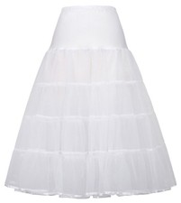 GRACE KARIN Women's 50s Vintage Petticoat Crinoline Tutu Underskirts Tea Leng...