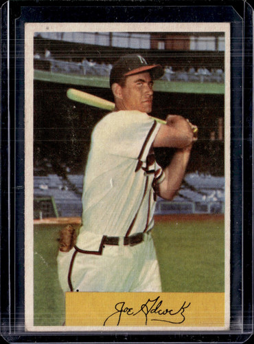 Joe Adcock #96 1954 Bowman card