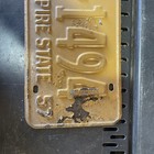 New York License Plate - 1957 NY Empire State ‘57 ,   — photo 2