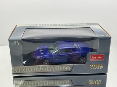 SUN STAR 1031 LOTUS ELISE 111S 1995 -BLUE 1:18- GOOD IN BOX