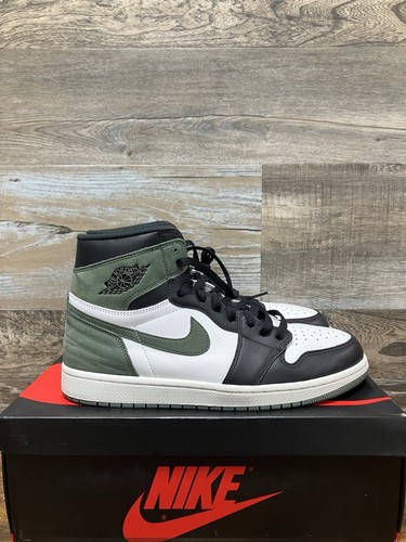 Size 11.5 - Air Jordan 1 Retro OG High Best Hand in the Game - Clay Green - Picture 3 of 9