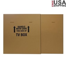 TV Moving Box 56-70 inch Flat Panel TVs Durable Adjustable Packing Solution New