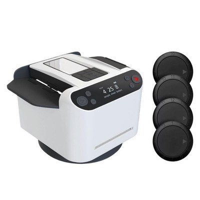 2-in-1 Automatic Card Shuffler&Dealer Machine 360° Rotating 2 Decks Card D WCK