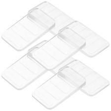 8 Pcs Toilet Plastic Shims Clear Table Wedges Leveler Accessories