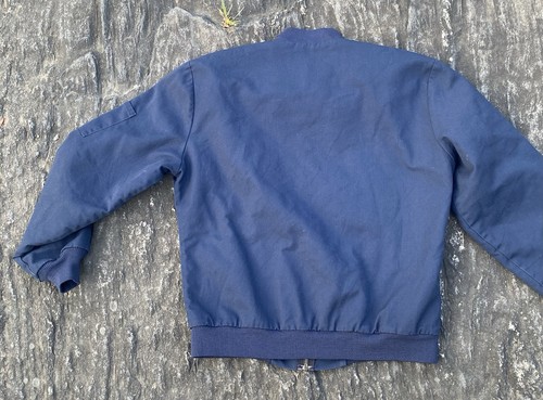 Red Kap gesteppte gefütterte Kragen Arbeitsjacke Herren Medium Uniform durchgehender Reißverschluss - Bild 2 von 10