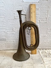 antique Wurlitzer brass military bugle, 1917