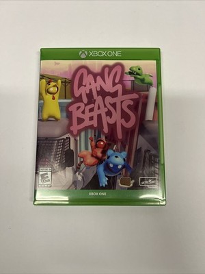 Gang Beasts (Microsoft Xbox One, 2019) Authentic Good Condition Free Shipping