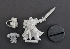 Warhammer 40K Space Marine Captain Metal Miniature 1998 OOP