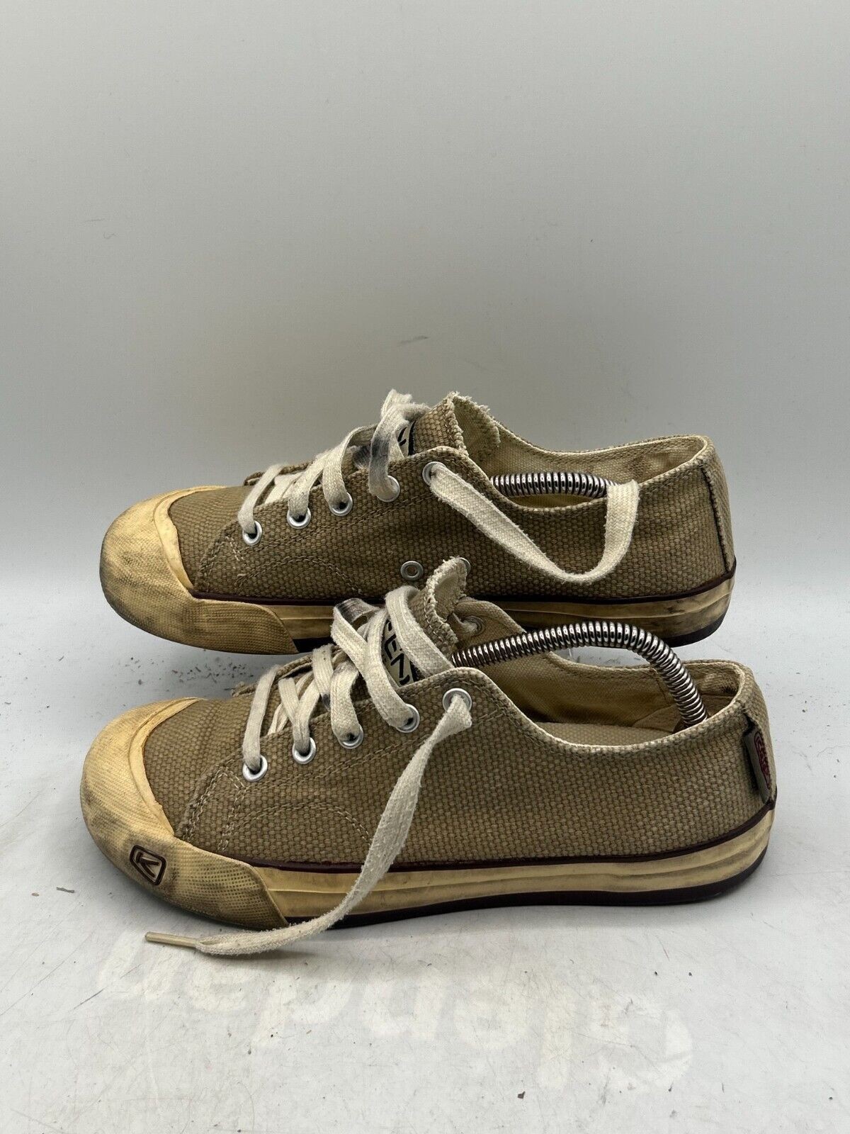 KEEN Coronado Sneaker Atletica Donna Taglia 8 Beige Stringate 5392 BNPR