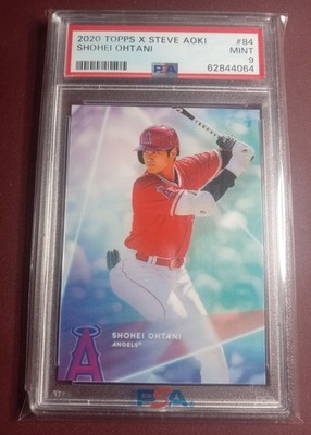 2020topps × steve aoki #84 shohei ohtani 2020 Topps X Steve Aoki Rainbow Foilboard #84 Shohei Ohtani Angels