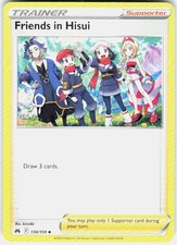 Pokemon TCG Friends in Hisui Crown Zenith 130/159 Uncommon NM
