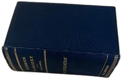 Modern Surgery Tenth Edition 1931 DaCosta Saunders Hardcover Medical Textbook