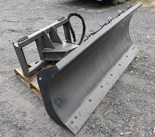 84" CID HD SNOW PLOW SKID STEER  Hydraulic Angle Blade, TRACTOR Loader  bobcat
