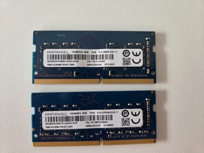 Ramaxel 16GB (2x8GB) DDR4 SDRAM DIMM PC4-3200AA 1Rx8 RMUA5200MR78HAF