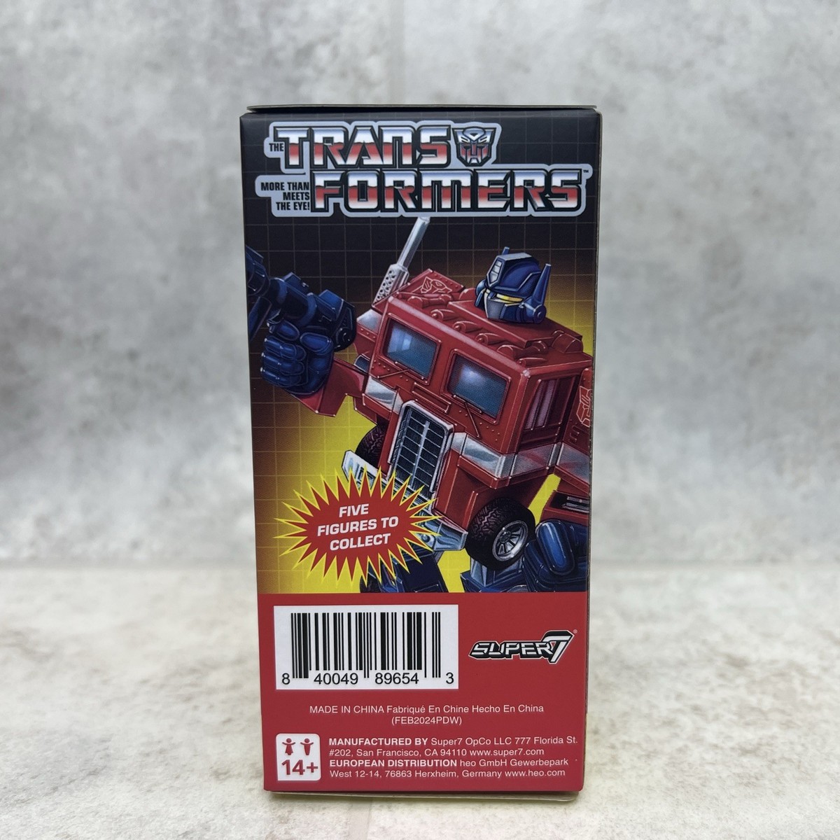Super7 Reaction Transformers 40th Anniversary Blind Box - Collect