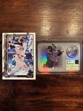 Zac Veen RC LOT! 2022 Bowman Platinum #MM-3 & 2025 Topps Holiday #H92 - Rockies