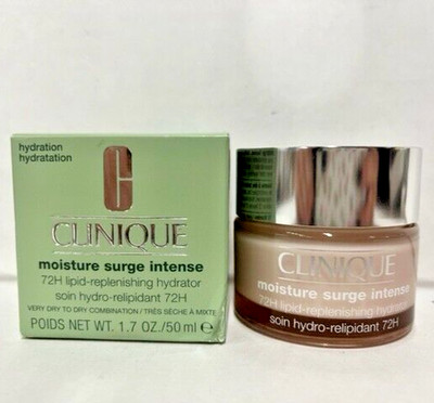 Clinique Moisture Surge Intense 72H Lipid-Replenishing Hydrator 1.7 oz/50ml NIB