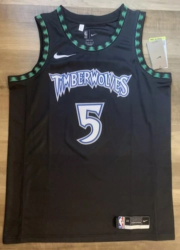 Anthony Edwards Minnesota Timberwolves Retro Classic Edition Jersey Large MVP