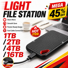 external hard drive 8TB High Speed Capacity Solid State Usb3.1 Laptop Mac And PC