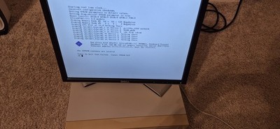 Sun Microsystems Ultra 5 , 300mhz 128 mb ram , Powers on ,Boots to OpenBoot 3.19