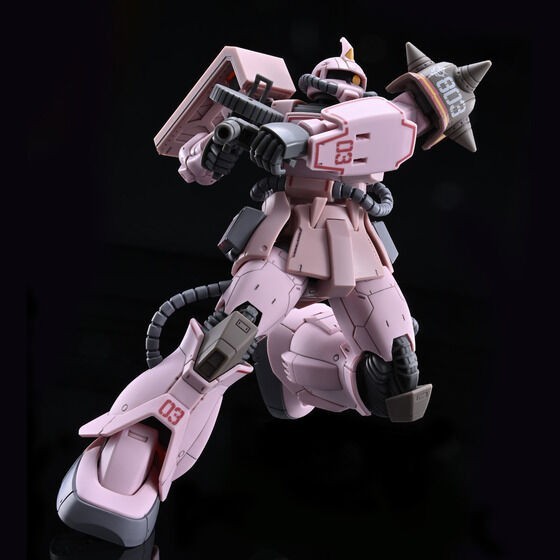 JAPAN TECHNOLOGY フラクタル 旧型 ピンク Premium Bandai HG 1/144 MS-06D ZAKU DESERT TYPE PINK PANTHER FORCE