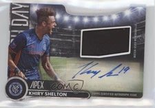 2016 Topps Apex Match Day Die-Cut Relics 10/45 Khiry Shelton #MDAR-KS Auto 0m1