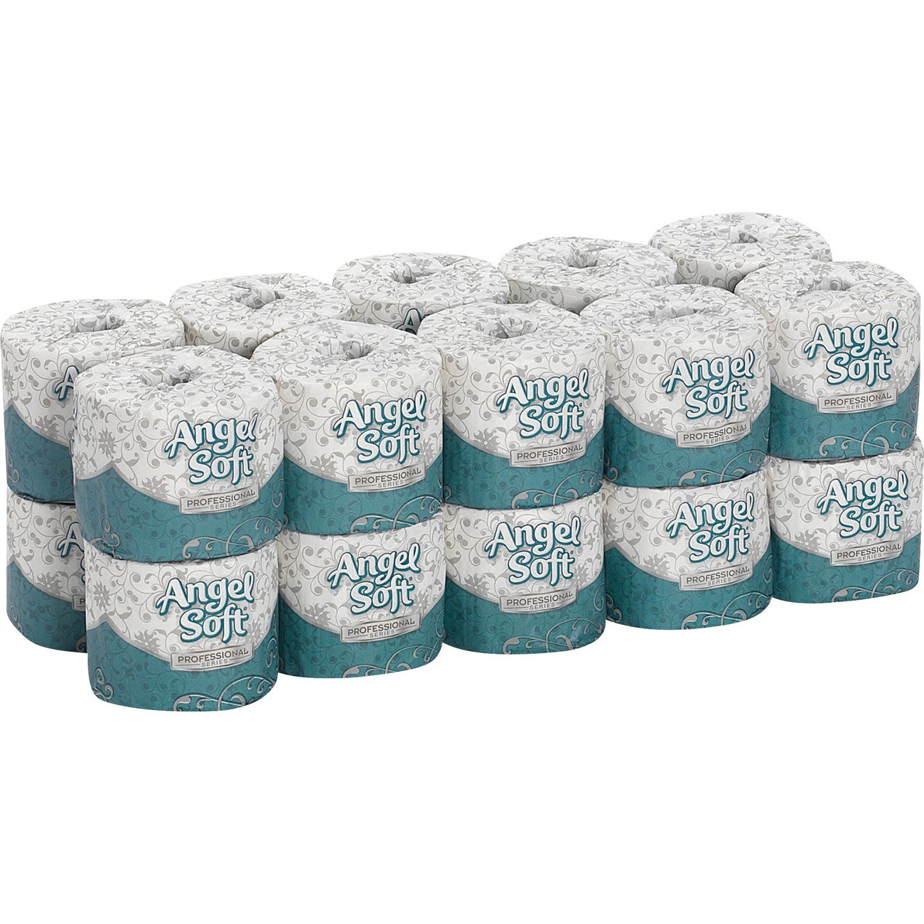 Angel Soft Ps Bathroom Tissue - 2 Ply - 450 Sheets/roll - 20 / Carton - 4" X
