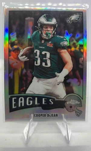 2025 Topps Chrome Cooper DeJean Refractor (RAW)