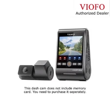 VIOFO A229 Ultra 2CH 4K+4K Front & Rear Dash Cam, Dual STARVIS 2, GPS, WiFi, HDR