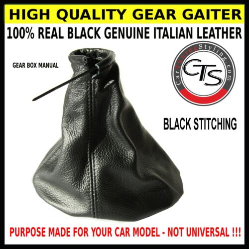 VAUXHALL OPEL HOLDEN COMBO BLACK STITCHING LEATHER GEAR SHIFT BOOT GAITER - 第 1/1 張圖片