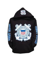 United States Coast Guard Black  Hoodie unique  design hooded sweatshirt
