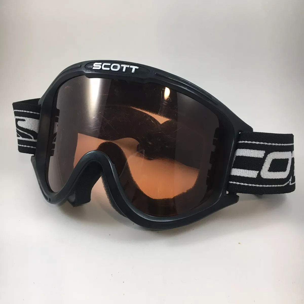 SCOTT Snow Goggles V8 Snowboard Ski Skiing Black w/ Bronze Tint