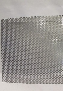 12/" X 12/" 18 GAUGE 304 STAINLESS PERFORATED SHEET 5//32 HOLES